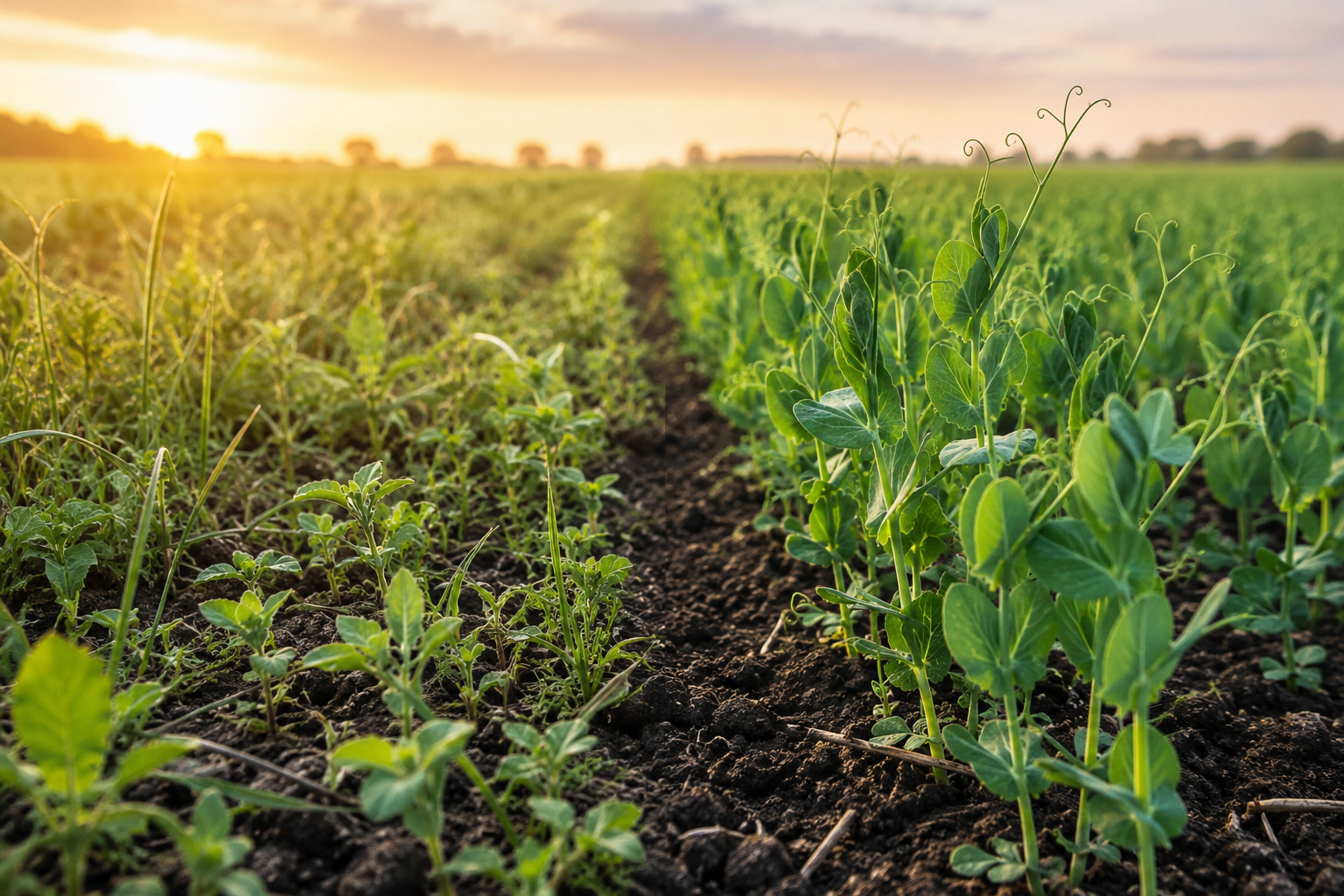 Better Early Weed Control in Field Peas: It’s the First Few Weeks that Matter 